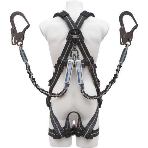 【廃番】KH フルハーネス X型+2丁掛けランヤード セット XPNSLSPWS2