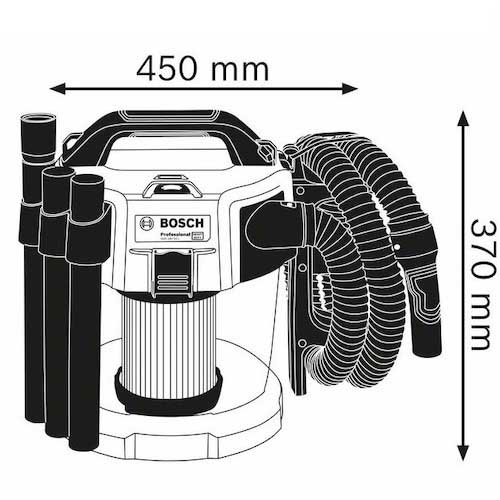 ボッシュ コードレスマルチクリーナー本体のみ GAS18V-10LPHの通販