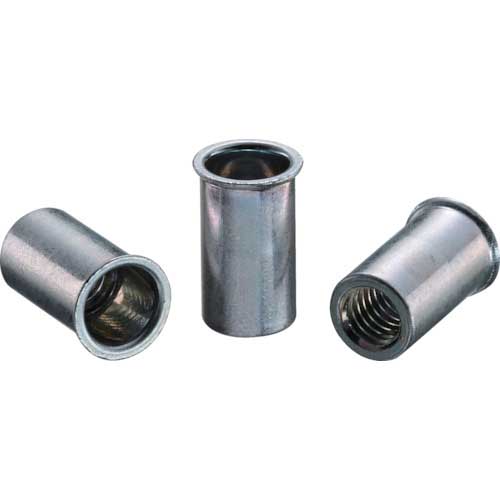 エビ ブラインドナット“エビナット”(薄頭・スチール製) エコパック 板厚3.2 M6X1.0(25個入) NSK6MP