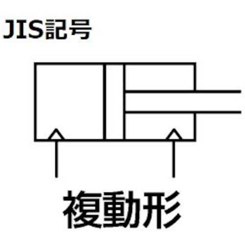 CKD セレックスシリンダ支持金具ナシ SCA2-00-80B-75