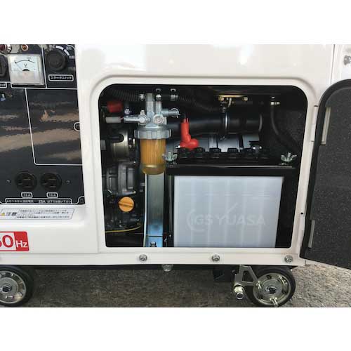 【廃番】ヤンマー 空冷式ディーゼル発電機(交流専用) YDG600VST-6E-W