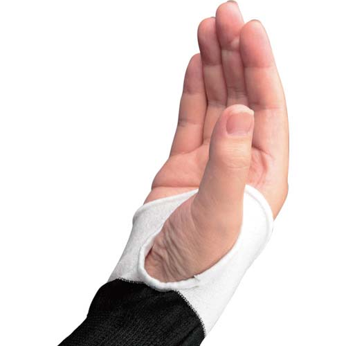 【廃番】ミドリ安全 カットガードサポーター 親指掛け (5双入/袋) C-G-SP-OYAYUBIKAKE