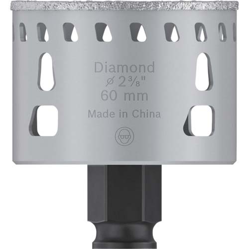 ボッシュ 磁器タイル用乾式ダイヤモンドホールソー 60mm 2608901565