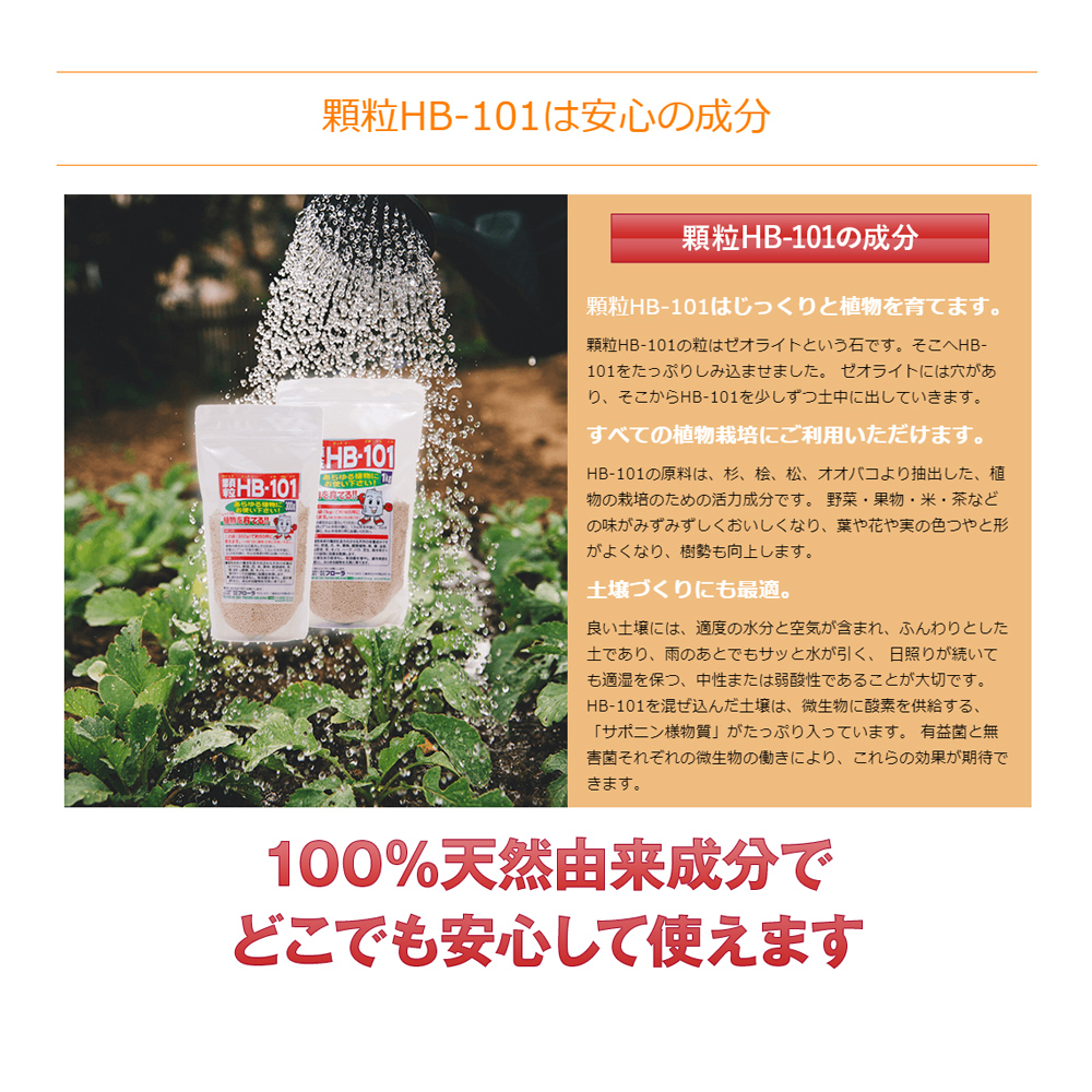 フローラ 植物活力剤 HB-101 顆粒 300gの通販｜現場市場