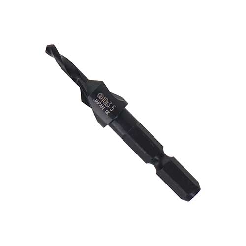 ONISHI 木ネジ専用 皿取りカッター〈下穴錐付き〉 10.0×3.5mm MS-10.0-3.5