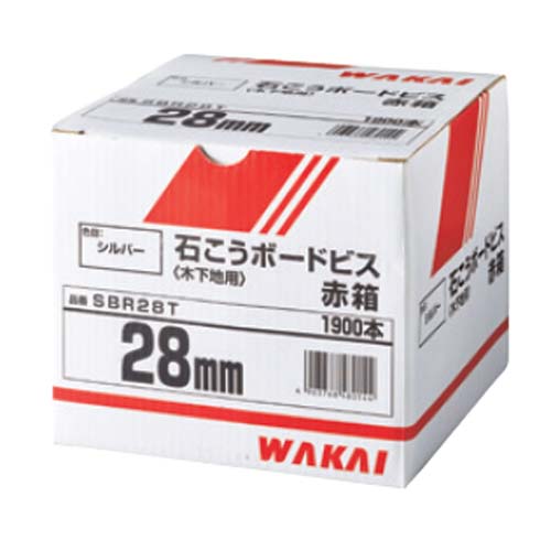 若井産業 石こうボードビス赤箱 1ケース(1800本×6箱) SBR32Tの通販｜現場市場