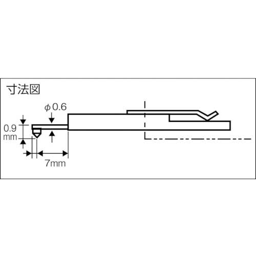 東京精密 差し替え粗さ形状測定子 極細穴・ギアフランク DM43811の通販