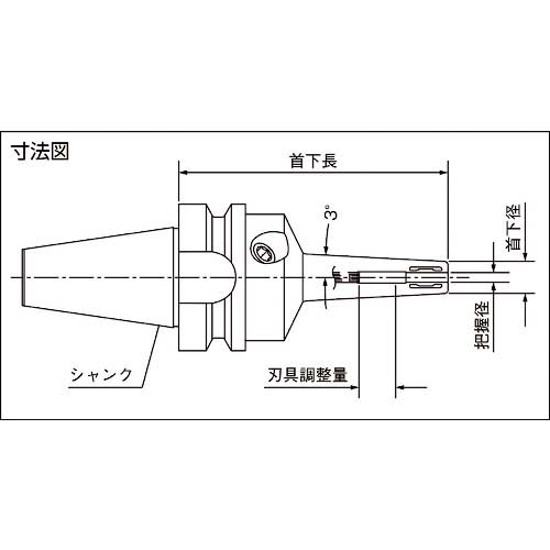 マパール ハイ・トルク・チャックＨＴＣ ＢＴ３０ 二面拘束