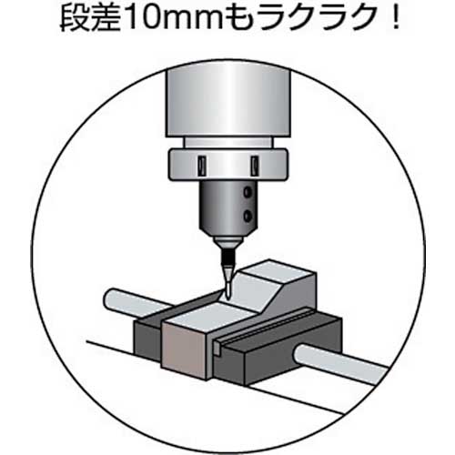 TRUSCO ラインマスター超硬チップタイプ 芯径10mm 先端角度90゜ S32