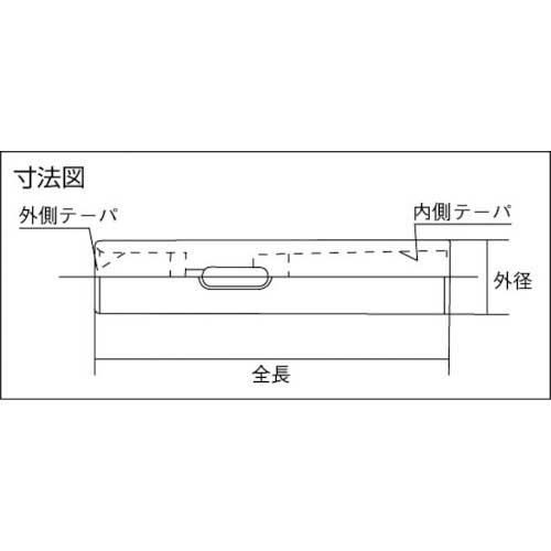 TRUSCO ボール盤用スリーブ 2 1/2×MT1 TBS-61の通販｜現場市場