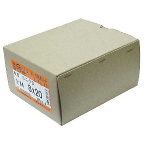 コノエ 六角ボルト スチール ユニクロ 全ねじ M12×45 (100本入) BT-SS-1245