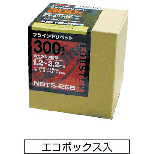 エビ ブラインドリベット（ステンレス／ステンレス製） ８−８（１００