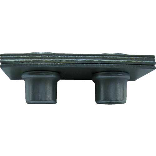 TRUSCO クリンプナット薄頭スチール 板厚2.5 M6X1.0 (23個入) T-BNF-6M25S