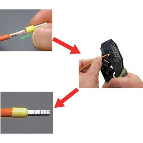 WAGO フェルール 圧着端子 FE-0.75-10N-GY 100個入 216-242-PK