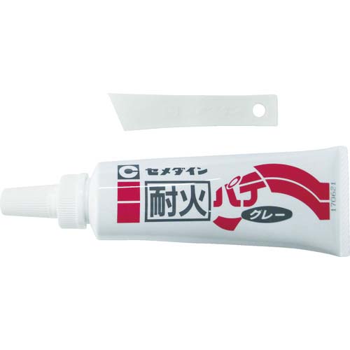 セメダイン 耐火パテ (グレー) P150g (耐熱最大1100℃) HJ-112