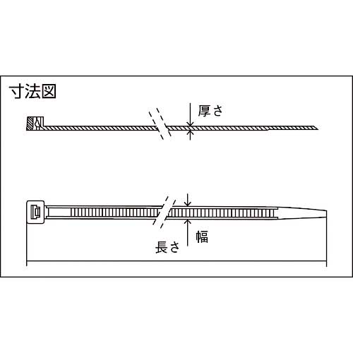 SapiSelco 【在庫限り値引品】「セルフィット」 ケーブルタイ 9.0mm