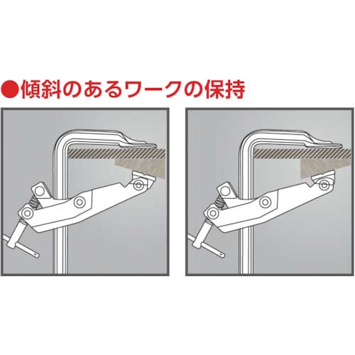 ＴＲＵＳＣＯ カンチレバー型クランプ 開き８００ｍｍ CTL-80【490-1126】-