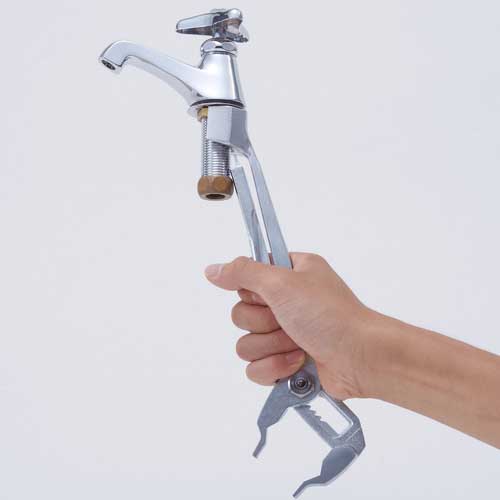 エビ タテカランプライヤー 250mm KT250