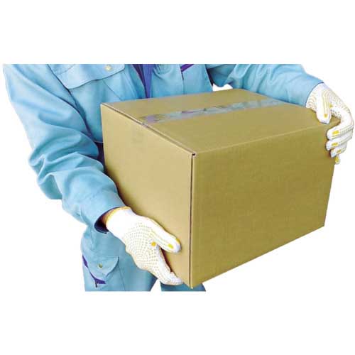 TRUSCO 両面すべり止付軍手 フリーサイズ TBS-7G