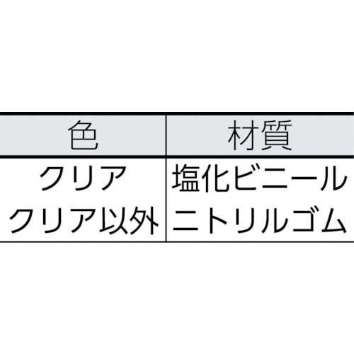 TRUSCO 安心クッション コーナー用 細 30個入り クリア T30CG-05の通販