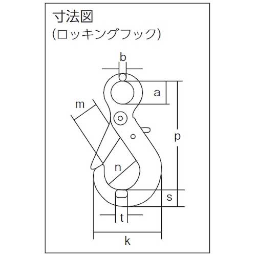 象印 チェーンスリング100(アイタイプ)荷重1.7t線径6.3mm L1.5m(2-MFF