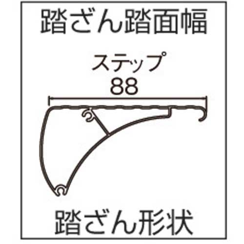 ハセガワ エコ踏み台 08型 EFA-08の通販｜現場市場