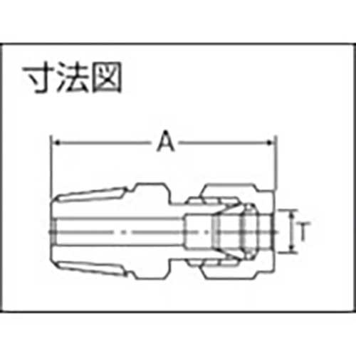 フジトク SUS316製ハーフユニオン Φ8×1/4B ステンレス管用 Wフェルールフィッティング MC-8-2の通販｜現場市場