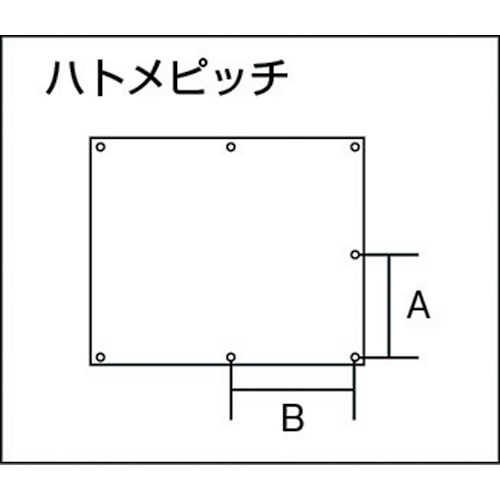 TRUSCO 【売切廃番】スパッタシートニューシルバー 6号 1920X2920 TSP