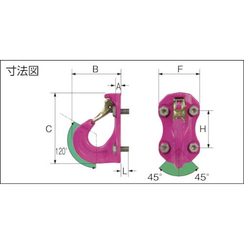 RUD エクスカベーターフック 溶接タイプ VABH-W-1.5Tの通販｜現場市場