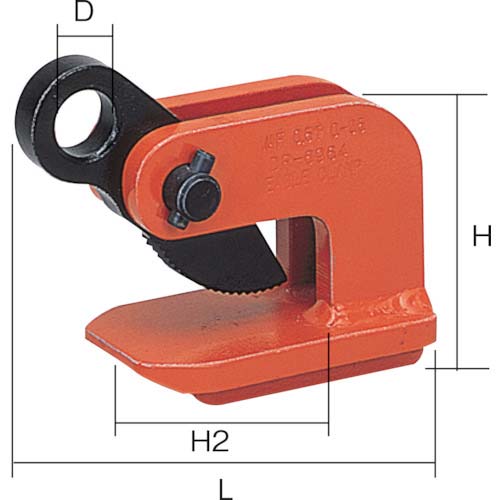 イーグル 水平つりクランプ VAF-500kg(3-35) VAF-500-3-35の通販｜現場市場