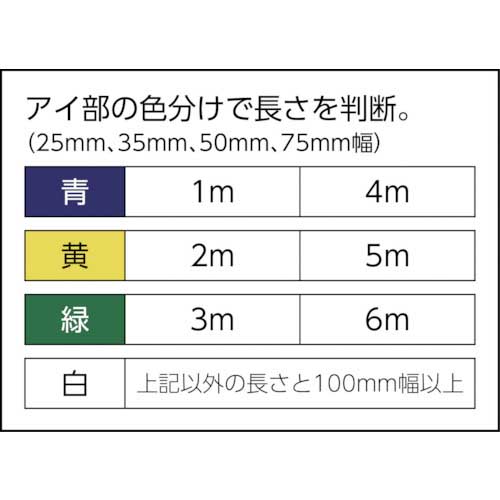 田村 ベルトスリング Zタイプ 4E 100×8.0 ZE1000800の通販｜現場市場