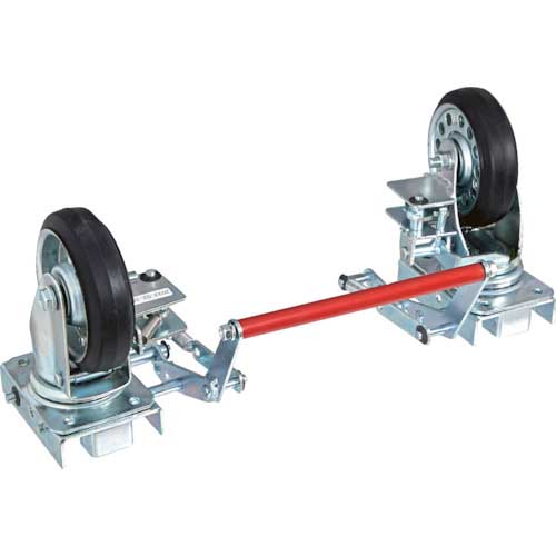 TRUSCO プレス製台車 ドンキーカート200番用 ブレーキ自在車輪付 200NJB