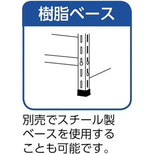 TRUSCO スチールラック 軽量棚両開扉付 875X383XH1200 天地3段