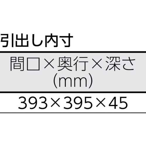 ＴＲＵＳＣＯ ＡＥ型作業台 １８００Ｘ７５０ＸＨ７４０ 薄型１段引出