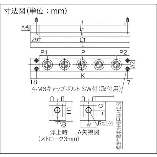 運賃見積り)(直送品)FREEBEAR エアー浮上式フリーベアユニット AFU