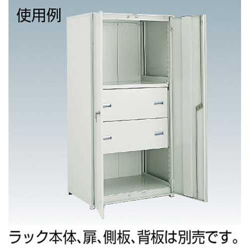 TRUSCO M2型棚用引出し 深型2段セット HM2-6002