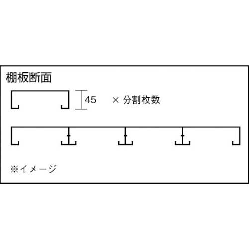 TRUSCO スチールラック M10型棚用棚板 900X760 中受付 ネオグレー M10