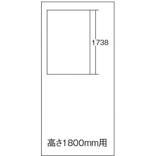 TRUSCO 軽量150型ボルトレス棚用側板 300XH1800 TLA-G6Kの通販｜現場市場