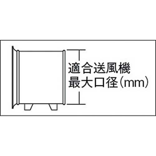 スイデン 送風機用 スタンダードダクト 230mm 5m SJFD-230Sの通販