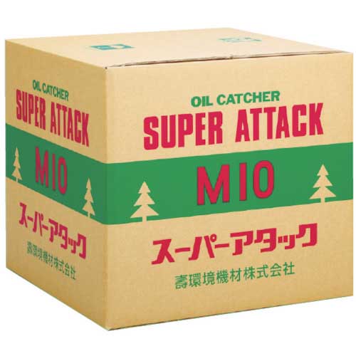 壽環境機材 油吸着材 スーパーアタックM10 (100枚入) SUPERATTACKM10の