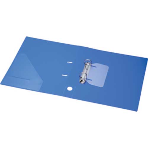 【廃番】キングジム シンプリーズ Dリングファイル 青 653SP-B