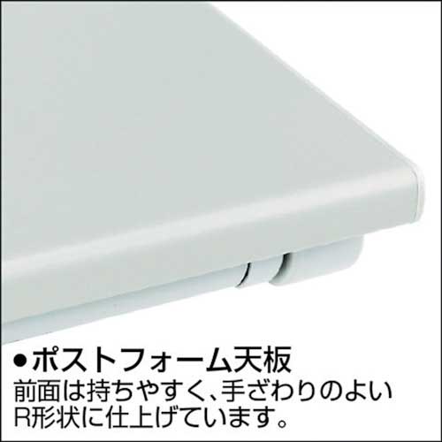 ナイキ 片袖デスク3段 NED107B-AWHの通販｜現場市場