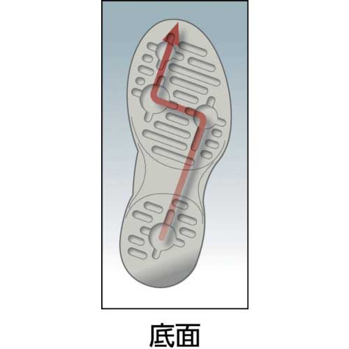 ゴールドウイン 静電安全靴ファスナー付ロングブーツ ホワイト 26.5cm