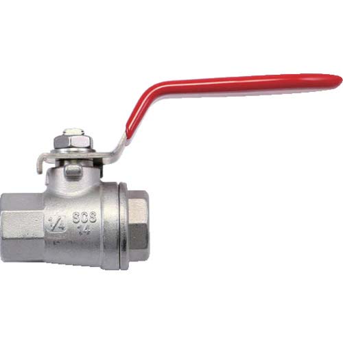 HAMAI ステンレス製禁油処理ボールバルブ(フルボア) 呼び径A15 TSS-30-15RC