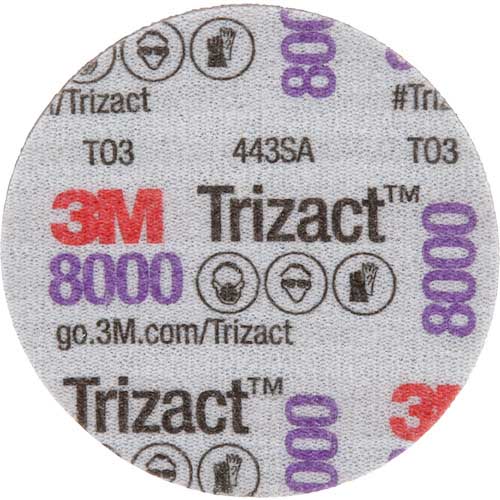 3M フッキット トライザクトフィニッシングディスク 127mm ＃8000 1