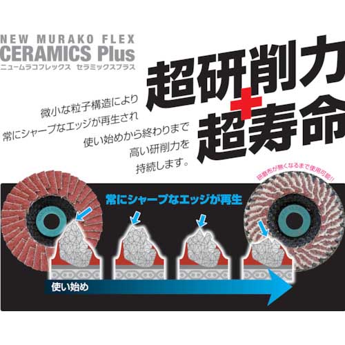 MURAKO ニュームラコフレックス セラミックスプラス 10ロット NMF10015CEP-80