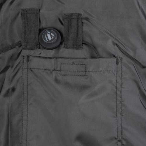 【廃番】カジメイク カーボンナノチューブヒーターベスト ダークグレー M 8282-75-M