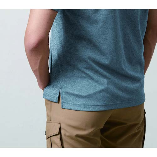 バートル 半袖ポロシャツ667-35-6Lブラック 667-35-6L