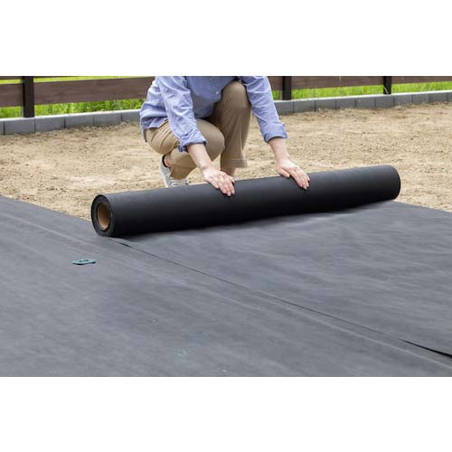 アイリスオーヤマ 298131 防草シート 50M ブラック BS-50-B