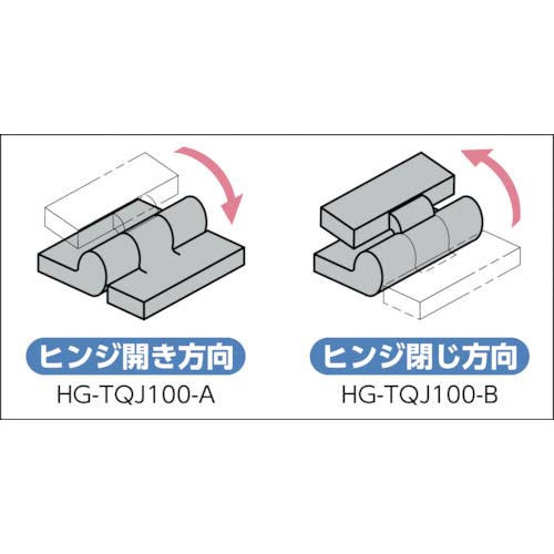 スガツネ工業 (170032969)調整式ワンウェイトルクヒンジ HG-TQJ100-Aの